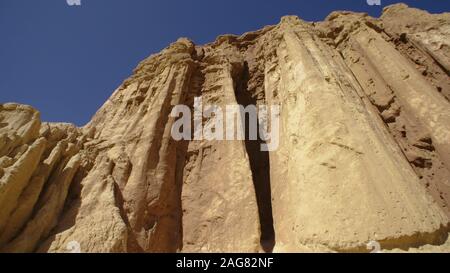 Israele, montagne di Eilat, Amram colonne o pilastri Amram in Wadi Amram Foto Stock