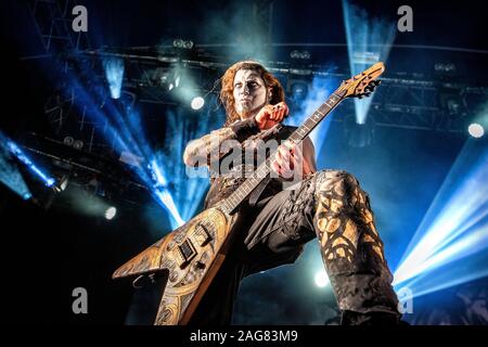 Oslo, Norvegia. 29th, Giugno 2019. Il tedesco della band power metal Powerwolf esegue un concerto dal vivo durante il norvegese music festival tonnellate di roccia 2019. (Photo credit: Gonzales foto - Terje Dokken). Foto Stock