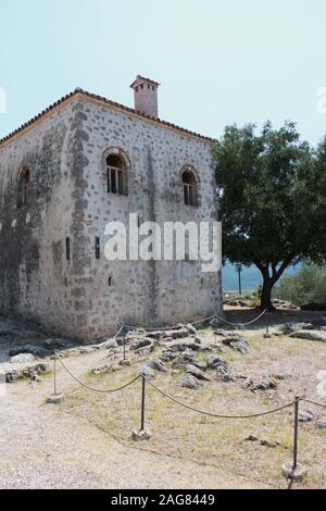 Area archeologica di Necromanteion di Acherondas Preveza Grecia Foto Stock