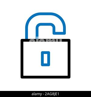 Immagine di progettazione icona linea interfaccia utente di base. Può essere utilizzato anche per l'interfaccia utente. Adatto per applicazioni mobili, applicazioni Web e supporti di stampa. Foto Stock