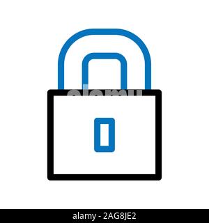 Immagine di progettazione icona linea interfaccia utente di base. Può essere utilizzato anche per l'interfaccia utente. Adatto per applicazioni mobili, applicazioni Web e supporti di stampa. Foto Stock