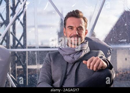 Monaco di Baviera, Germania. Xiii Dec, 2019. Florian Silbereisen, presentatore, cantante e attore, fotografato presso l'Hotel Bayerischer Hof. Credito: Pietro Kneffel/dpa/Alamy Live News Foto Stock