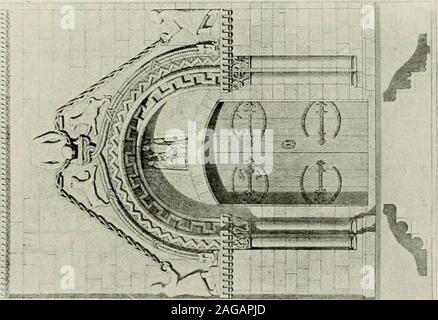 . Architettura medievale, le sue origini e sviluppo, con gli elenchi dei monumenti e delle bibliografie. r ?. Foto Stock
