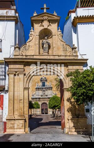 La Iglesia de San Francisco chiesa nella vecchia città di Cordoba , Andalusia Spagna Foto Stock