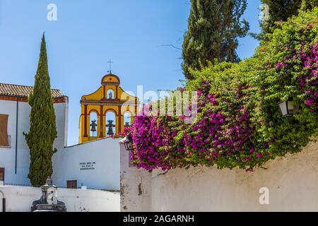 Calle Cuesta del Bailio a Cordoba, Andalusia, Spagna Foto Stock