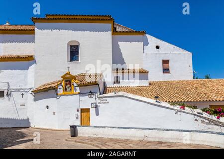 Calle Cuesta del Bailio a Cordoba, Andalusia, Spagna Foto Stock