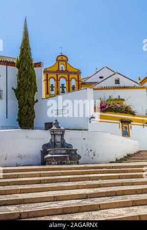 Calle Cuesta del Bailio a Cordoba, Andalusia, Spagna Foto Stock