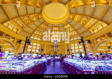 Il mercato centrale di Phnom Penh Cambogia. Foto Stock