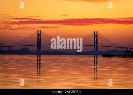 Dames Point Bridge Foto Stock