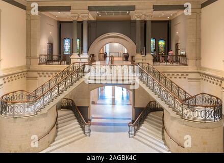 Interno del Cincinnati Art Museum, Eden Park Drive, Cincinnati, Ohio, Stati Uniti d'America Foto Stock