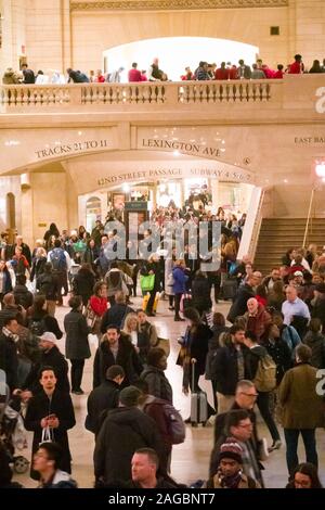 Attività in Grand Central Terminal, NYC, STATI UNITI D'AMERICA Foto Stock