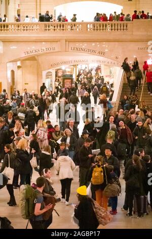 Attività in Grand Central Terminal, NYC, STATI UNITI D'AMERICA Foto Stock