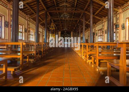 Chiesa di San José de Chiquitos, Missione dei Gesuiti, circuito della Missione, Patrimonio Mondiale dell'UNESCO, Lowlands Orientali, Bolivia, America Latina Foto Stock