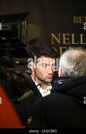 Milano, Italia. Xviii Dicembre, 2019. matteo berrettiniduring Gazzetta Sports Awards, Eventi in Milano, Italia, 18 Dicembre 2019 - LPS/Mattia Martegani Credito: Mattia Martegani/LP/ZUMA filo/Alamy Live News Foto Stock