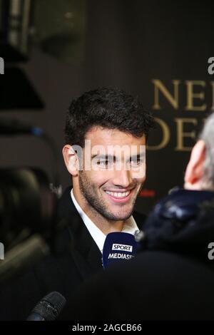 Milano, Italia. Xviii Dicembre, 2019. matteo berrettiniduring Gazzetta Sports Awards, Eventi in Milano, Italia, 18 Dicembre 2019 - LPS/Mattia Martegani Credito: Mattia Martegani/LP/ZUMA filo/Alamy Live News Foto Stock