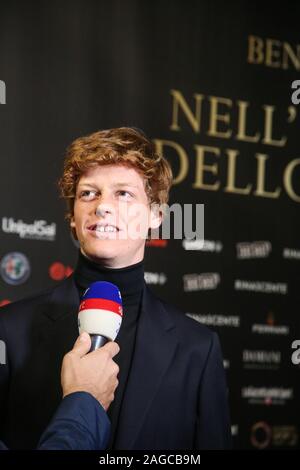 Milano, Italia. Xviii Dicembre, 2019. peccatore jannikduring Gazzetta Sports Awards, Eventi in Milano, Italia, 18 Dicembre 2019 - LPS/Mattia Martegani Credito: Mattia Martegani/LP/ZUMA filo/Alamy Live News Foto Stock