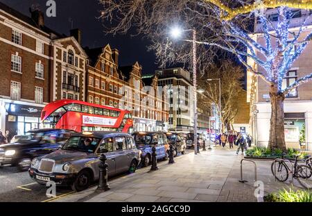 Duke of York Square in Kings Road a Natale London REGNO UNITO Foto Stock