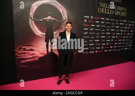 Milano, Italia. Xviii Dicembre, 2019. manuela giuliano durante la Gazzetta Sports Awards, Eventi in Milano, Italia, Dicembre 18 2019 Credit: Indipendente Agenzia fotografica/Alamy Live News Foto Stock