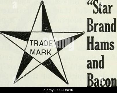. Asta e la pistola. HARTFORD NEW YORK LONDRA StarBrand. sono stati sul mercato per oltre fiftyyears e sono noti da Atlantic toPacific per la loro uniforme excellentquality. Se il vostro droghiere non tenere thesein il suo stock, write us direct.effettuate sotto il controllo del governo. F.W.Fearman Co., Ltd. Hamilton, Ontario Foto Stock