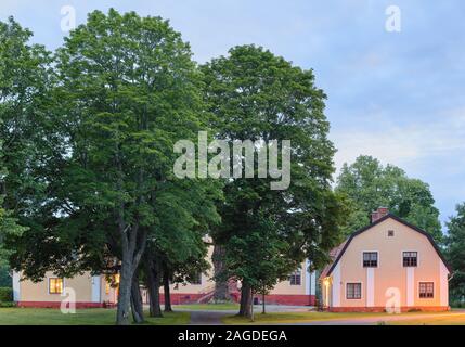 Forsmark Old Inn (Forsmarks Gamla Värdshus) a Forsmark, Svezia Foto Stock