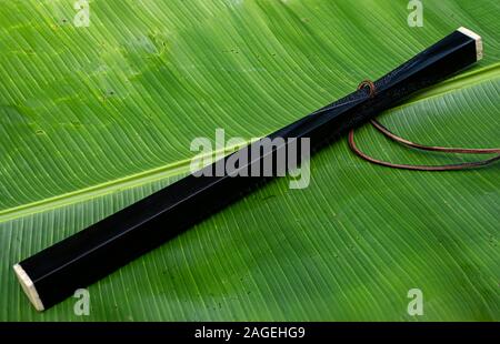 Legno KOMFAEK baton è arma Thailandia antico Foto Stock