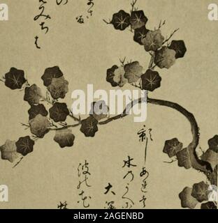 . Stilanalyzen als Einführung in die japanische Malerei. %. ^ I* CT) Foto Stock