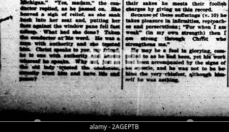 . San Luigi Argus: 1 settembre 1916. Bev. A.Dickson, pastore, Thomas Millar, elerk. Luthern chiesa, 1701 Morgan San-Domenica preschiag 8 p. m. Sundayschool 3 p. ui. Cataehstieal Instrue-tittn, giovedì, ho p. un giorno la scuola,molto il giorno 9 a. m.-3 p. m. Bav. O. A.Schmidt. La Chiesa di Dio e i santi ofChrist, 4050 Fairfax Ave.-Serrieea,Domenica .a 7:30. Wednesusv a 7:30Friilay St 7:30 "afurTnv ^nl.l.jlii .1 d il resto della giornata. -Fliler .)B. Anderson, pastore. WIsUTUALUT CBTJRCBXa SpiritTuI Christisn Uain scendere a st 33tw!-7* I,rton Avenue. Sabbia*oorth a B17 N I ? &Gt; * ri.l"v". t p, V J, S.^eonnrd Ave. Foto Stock