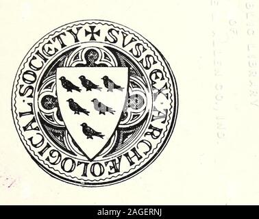 . Sussex collezioni archeologiche relative alla storia e antichità della contea. Woodmancote, San Pietro, 258.Woolaston, William, 261.Woolbeding, tutti Hallows, 191.Worminghurst, Santo Sepolcro, 218.Vale la pena, San Nicola, 253.Worthing, la Chiesa di Cristo, 225. Santissima Trinità, 225. Sant'Andrea, 226. San Giorgio, 225. San Paolo, 226.Wryght, William, 251.Wyatt, Emily 250.Wygehar, 172.Wylcombe, Alice, 42. Giovanni, 40, 43. Nicholas, 41. Pietro, 41.Wymbervyle, Sir John, 181.Wyngefeld, Giovanni, 10.Wyse, Ealph, 141, 158.Wystneston, 130. Alice de, 146. Robert de, 172. William de, 146. Giovani, Richard, 188. FARNCOM Foto Stock