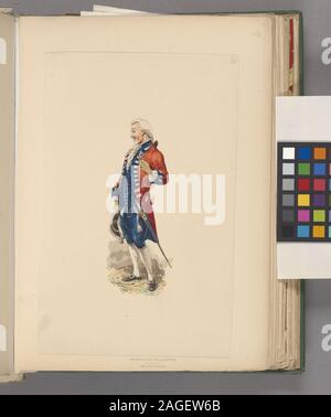 Italia soldato italiano. Regno delle Due Sicilie, 1785-1801; Italia soldato italiano. Regno delle Due Sicilie, 1785-1801 Foto Stock