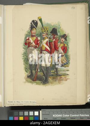 Italia soldato italiano. Regno delle Due Sicilie, 1806-1808 [parte 4].; Italia soldato italiano. Regno delle Due Sicilie, 1806-1808 [parte 4]. Foto Stock