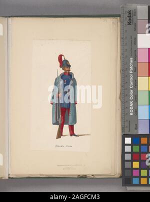 Italia soldato italiano. Venezia, 1848-1850; Italia soldato italiano. Venezia, 1848-1850 Foto Stock
