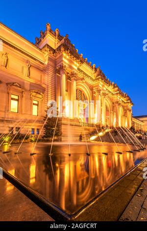 Metropolitan Museum of Art, Manhattan, New York, Stati Uniti d'America Foto Stock