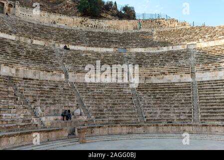 Teatro romano, Amman, Giordania Foto Stock