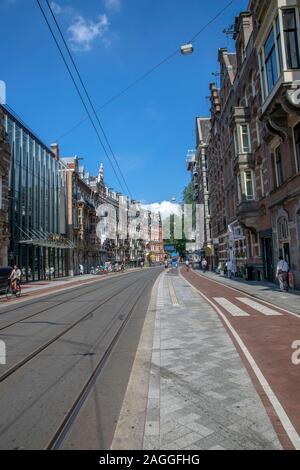 Marnixstraat Street a Amsterdam Paesi Bassi 2019 Foto Stock