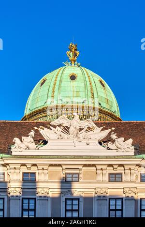 Hofburg di Vienna, Austria Foto Stock