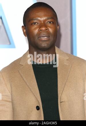 Londra, Regno Unito. Xviii Dicembre, 2019. LONDON, Regno Unito - 18 dicembre 2019: David Oyelowo assiste la "Star Wars: Il luogo di Skywalker' Premiere europeo a Cineworld Leicester Square a Londra. Credito: SOPA Immagini limitata/Alamy Live News Foto Stock