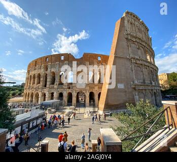 Città di Roma, il Colosseo Foto Stock