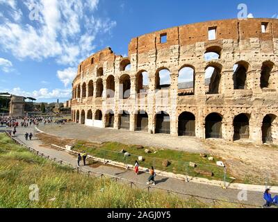 Città di Roma, il Colosseo Foto Stock