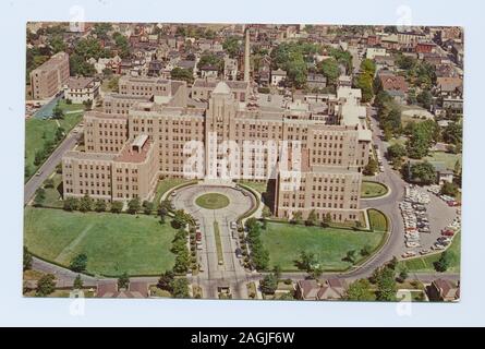 Cartolina di categorie e titolo commenti tra parentesi quadre [ ] fornito dal collettore, Catherine Robinson.; Ospedale marino Foto Stock