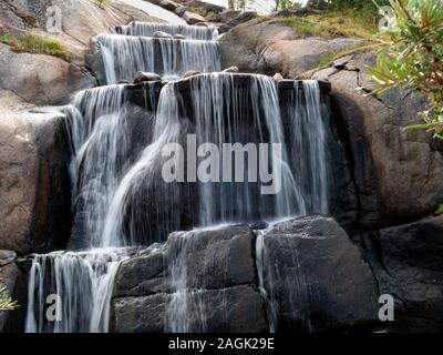 Grande Cascata nel Parco di Kotka, in Finlandia Foto Stock