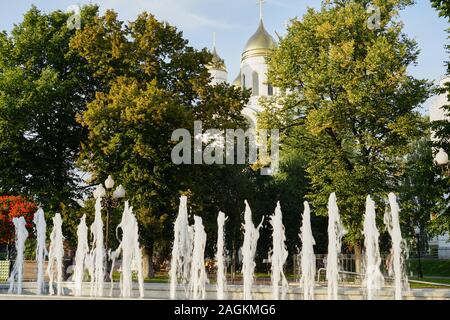 Christ-Erlöser-Kathedrale, Ploschtschad Pobedy, Siegesplatz, Kaliningrad, ehemaliges Königsberg, l'oblast di Kaliningrad, Russland Foto Stock