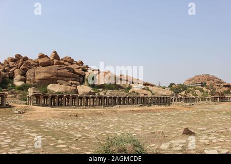 Hampi 2019 karnataka Foto Stock