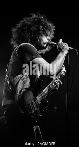 BRISBANE, Australia - Ott 07, 2017: Wolfmother sono un australiano hard rock band di Sydney, Nuovo Galles del Sud. Formato in 2004 Foto Stock