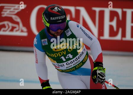 La Val Gardena, Italia. Xx Dec, 2019. beat feuz (sui) durante la Coppa del Mondo di sci FIS 2019 - Super G maschile, Sci in Val Gardena, Italia, 20 Dicembre 2019 - LPS/Roberto Tommasini Credito: Roberto Tommasini/LP/ZUMA filo/Alamy Live News Foto Stock