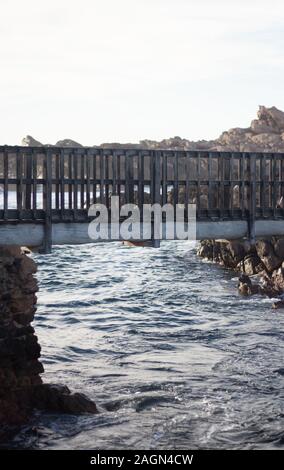 Lone Bridge, Sugarloaf Rock Perth Foto Stock