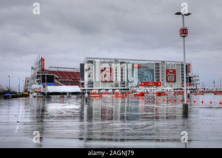 Levi's Stadium di Santa Clara, California, Stati Uniti. Casa dei San Francisco 49ers della NFL Foto Stock