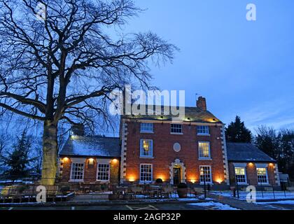 La pernice al tramonto di Stretton, gastropub di paese, Stretton, Warrington , Cheshire, INGHILTERRA, REGNO UNITO, WA4 4LX Foto Stock
