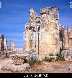 Siria. Le rovine del monastero e della chiesa di San Simeone non lontano dalla storica città siriana di Aleppo come era nel 1998 Foto Stock