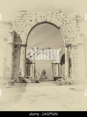 Siria. Le rovine del monastero e della chiesa di San Simeone non lontano dalla storica città siriana di Aleppo come era nel 1998 Foto Stock