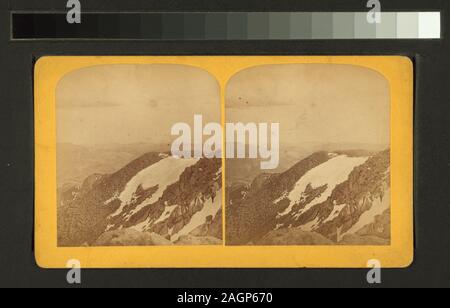 Neve perpetua, vertice di Pike Peak, 14,336 piedi sopra il livello del mare da B.H. Gurnsey.; neve perpetua, vertice di Pike Peak, 14,336 piedi sopra il livello del mare. Foto Stock